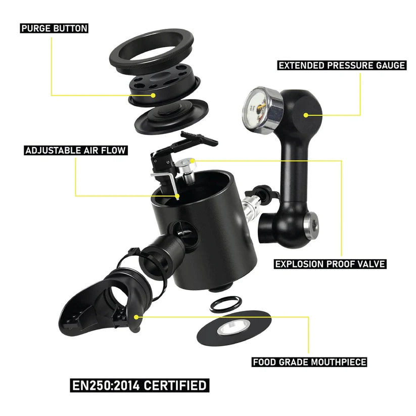 T-500 + Hand Pump + Turbocharger + Sub-Mask + vidicon