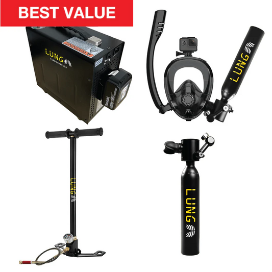 T-500 + Hand Pump + Turbocharger + Sub-Mask + vidicon