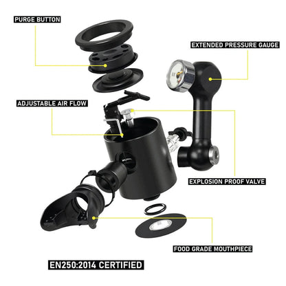 T-500 + Hand Pump + Turbocharger + Sub-Mask + vidicon