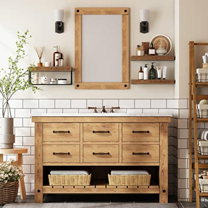 QEEIG Bathroom Toilet Above Shelf - Wall Mounted Storage Rack